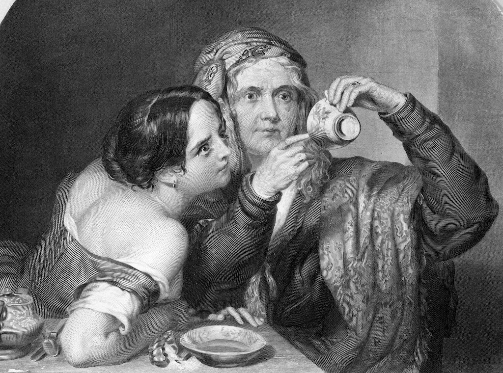 New Moon In Capricorn – A Woman Reading Tea Leaves